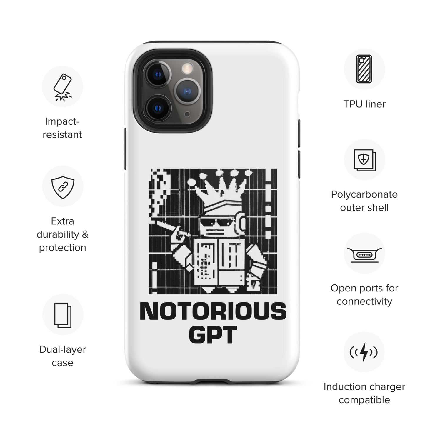 NOTORIOUSGPT - Tough Case for iPhone®