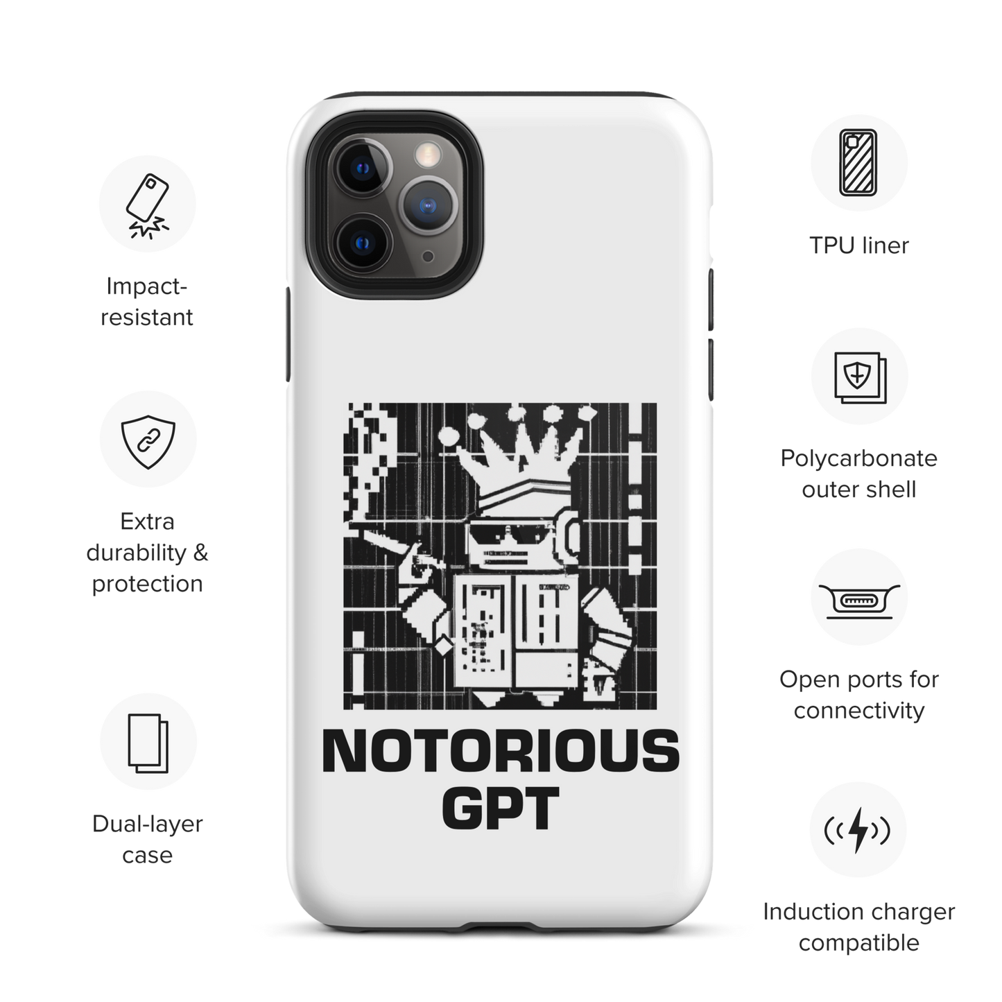 NOTORIOUSGPT - Tough Case for iPhone®