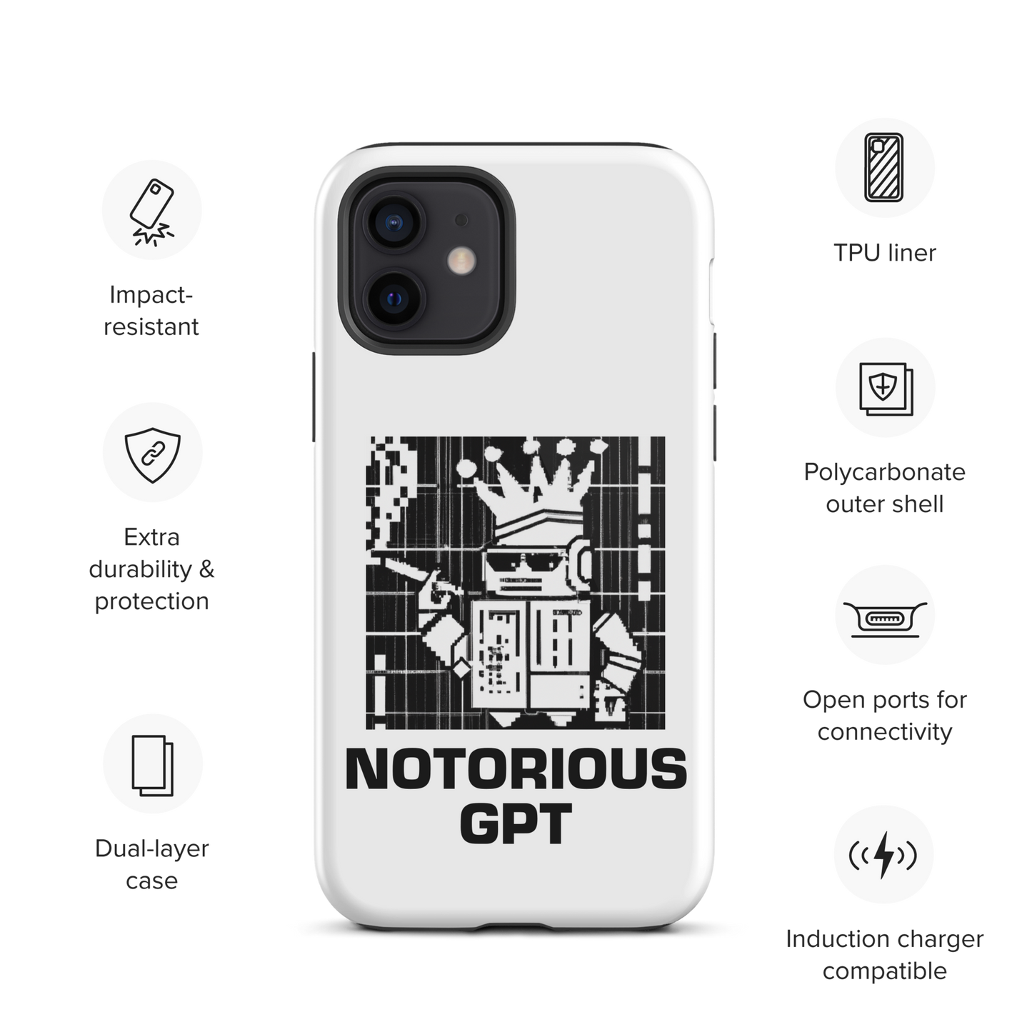 NOTORIOUSGPT - Tough Case for iPhone®