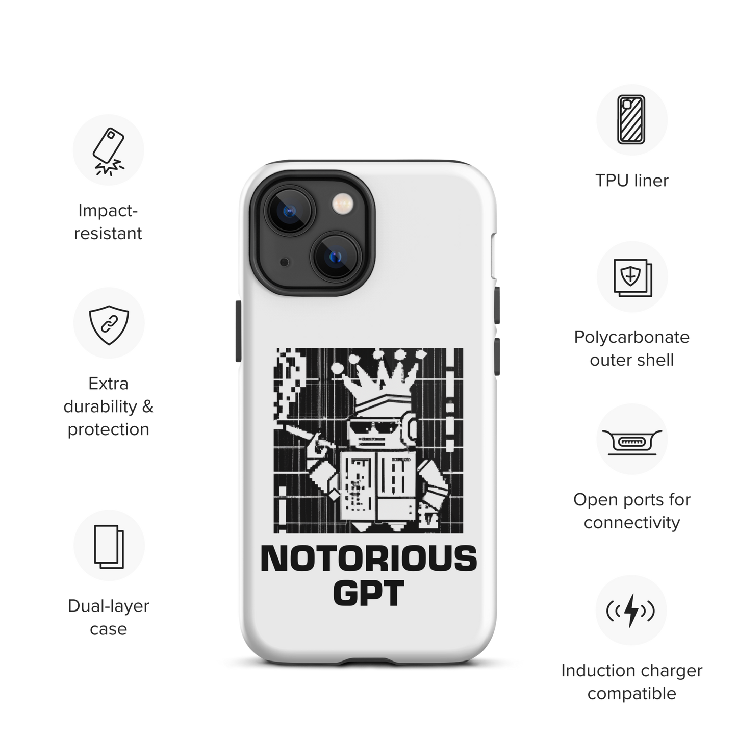 NOTORIOUSGPT - Tough Case for iPhone®
