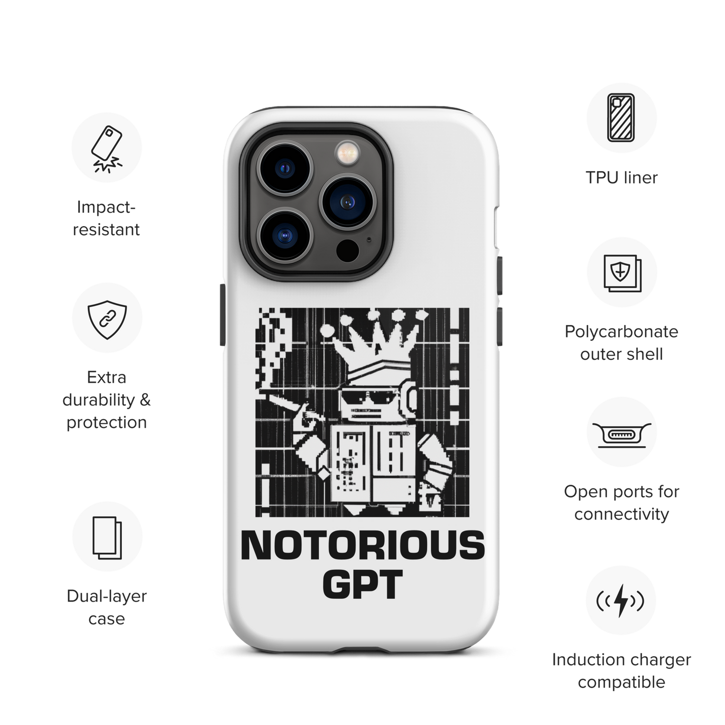 NOTORIOUSGPT - Tough Case for iPhone®