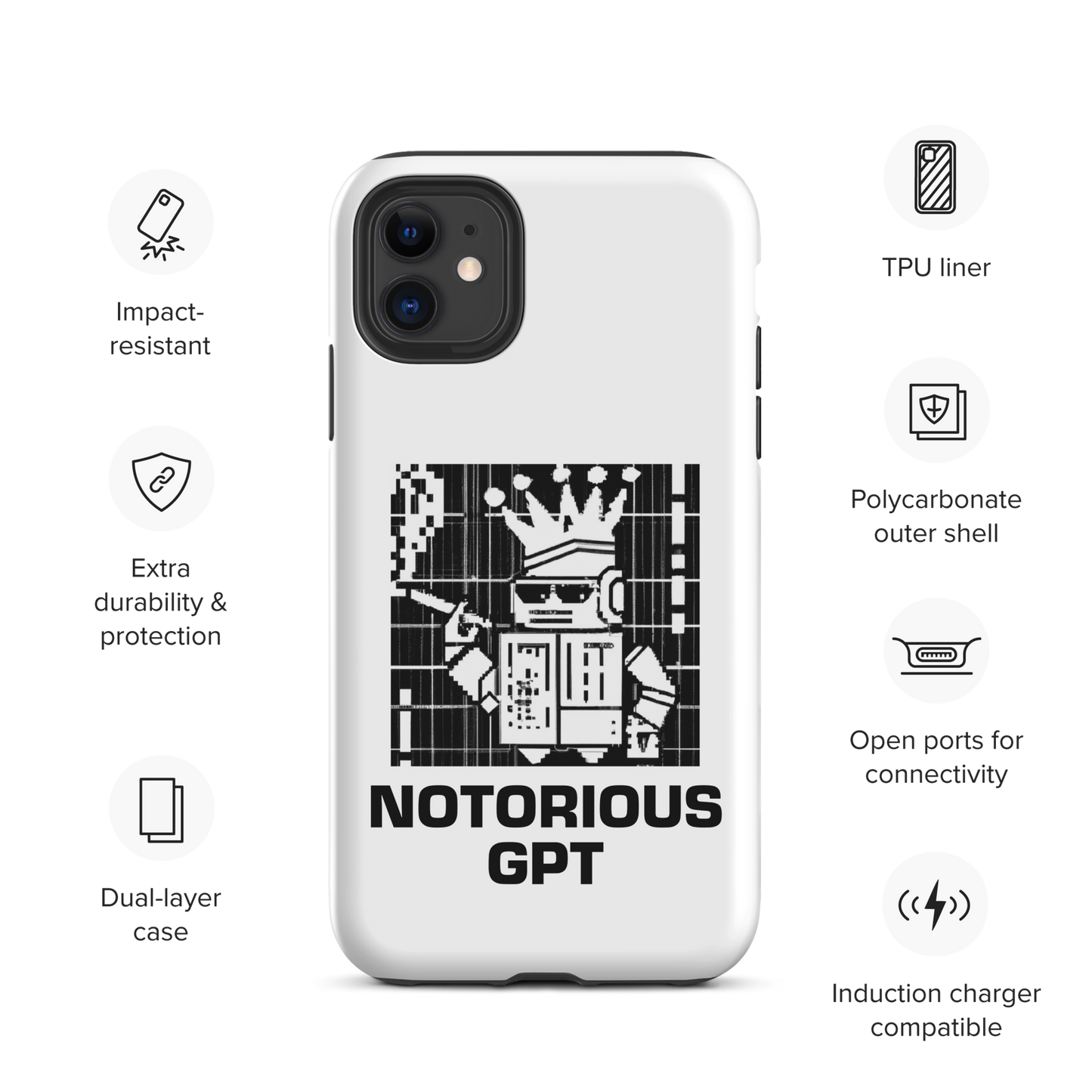 NOTORIOUSGPT - Tough Case for iPhone®