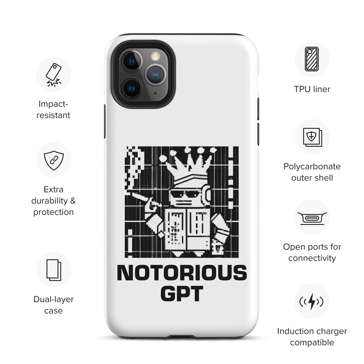 NOTORIOUSGPT - Tough Case for iPhone®