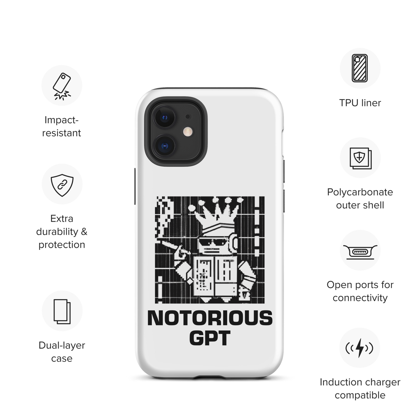 NOTORIOUSGPT - Tough Case for iPhone®