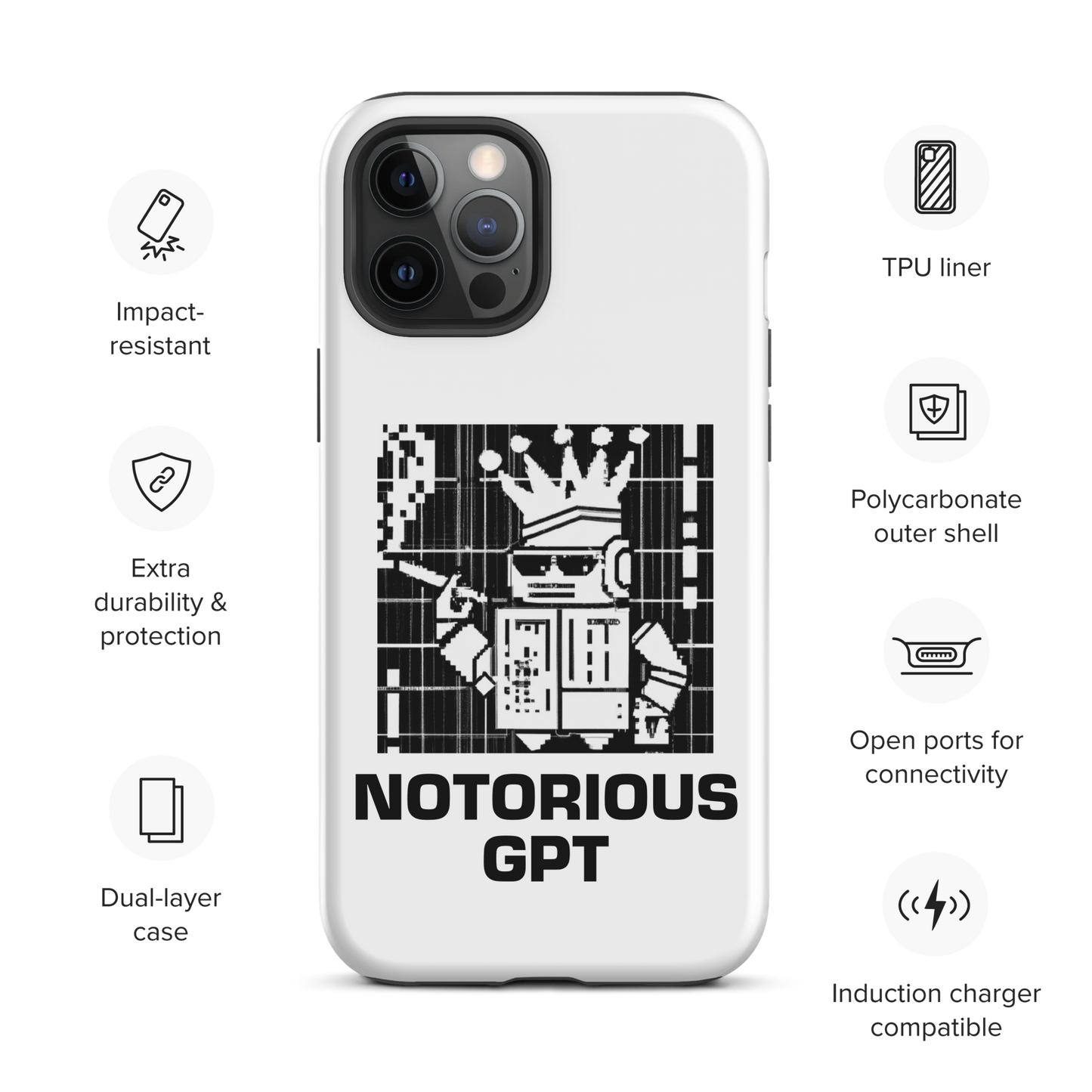 NOTORIOUSGPT - Tough Case for iPhone®