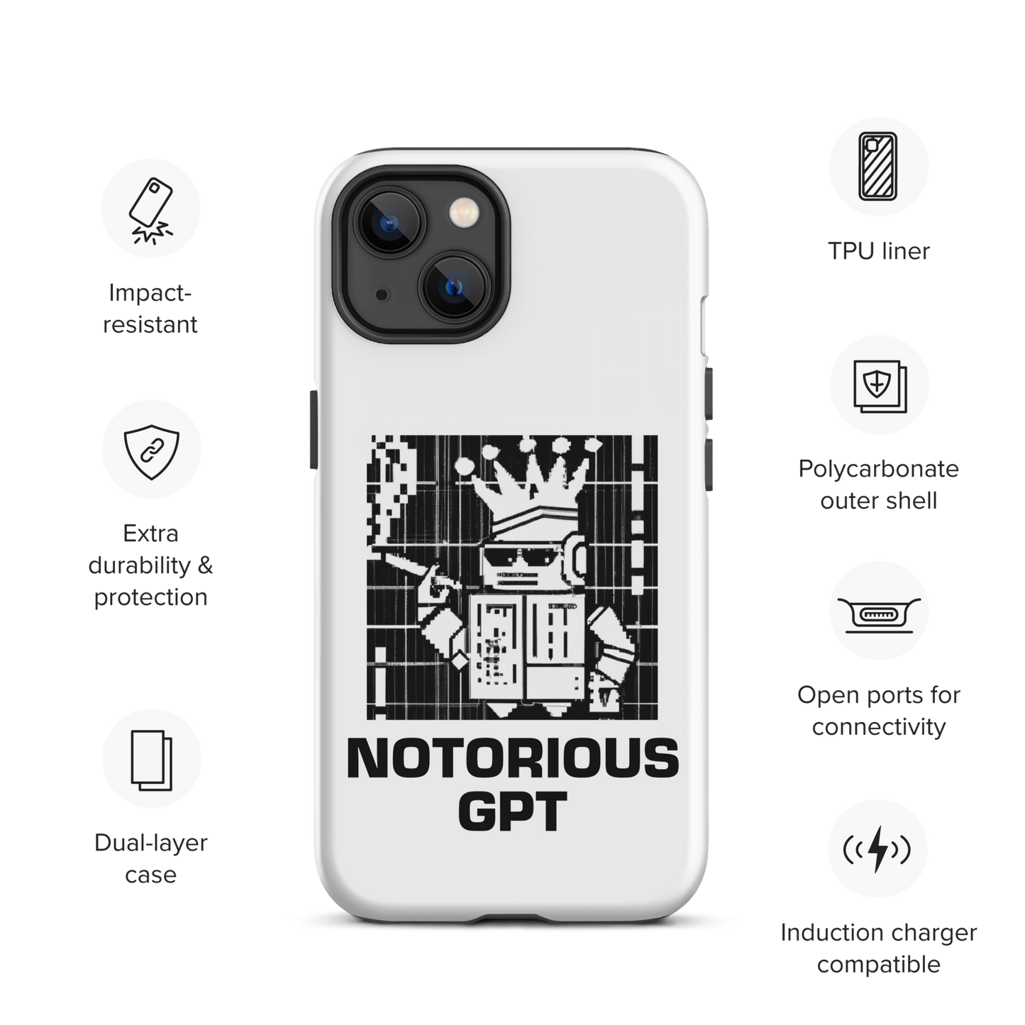 NOTORIOUSGPT - Tough Case for iPhone®