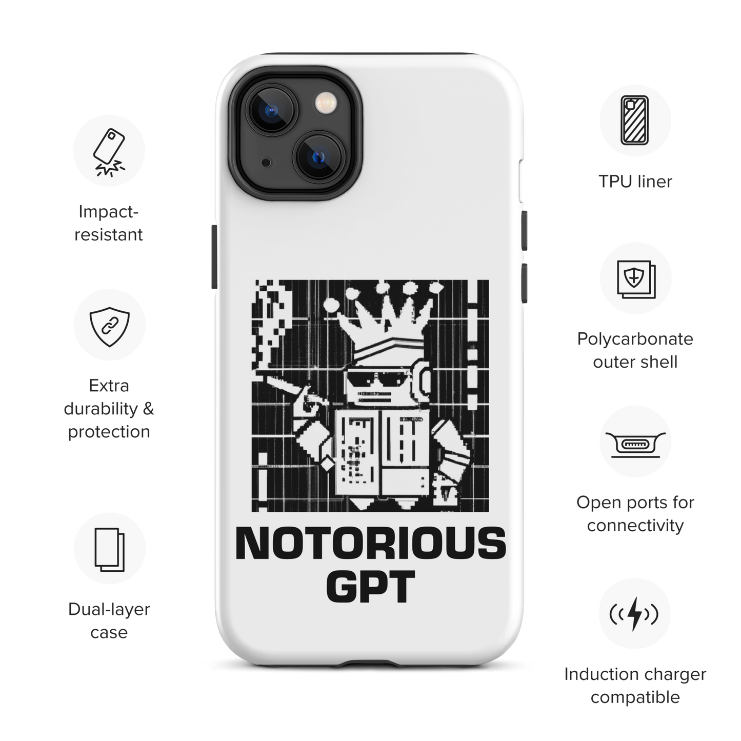 NOTORIOUSGPT - Tough Case for iPhone®