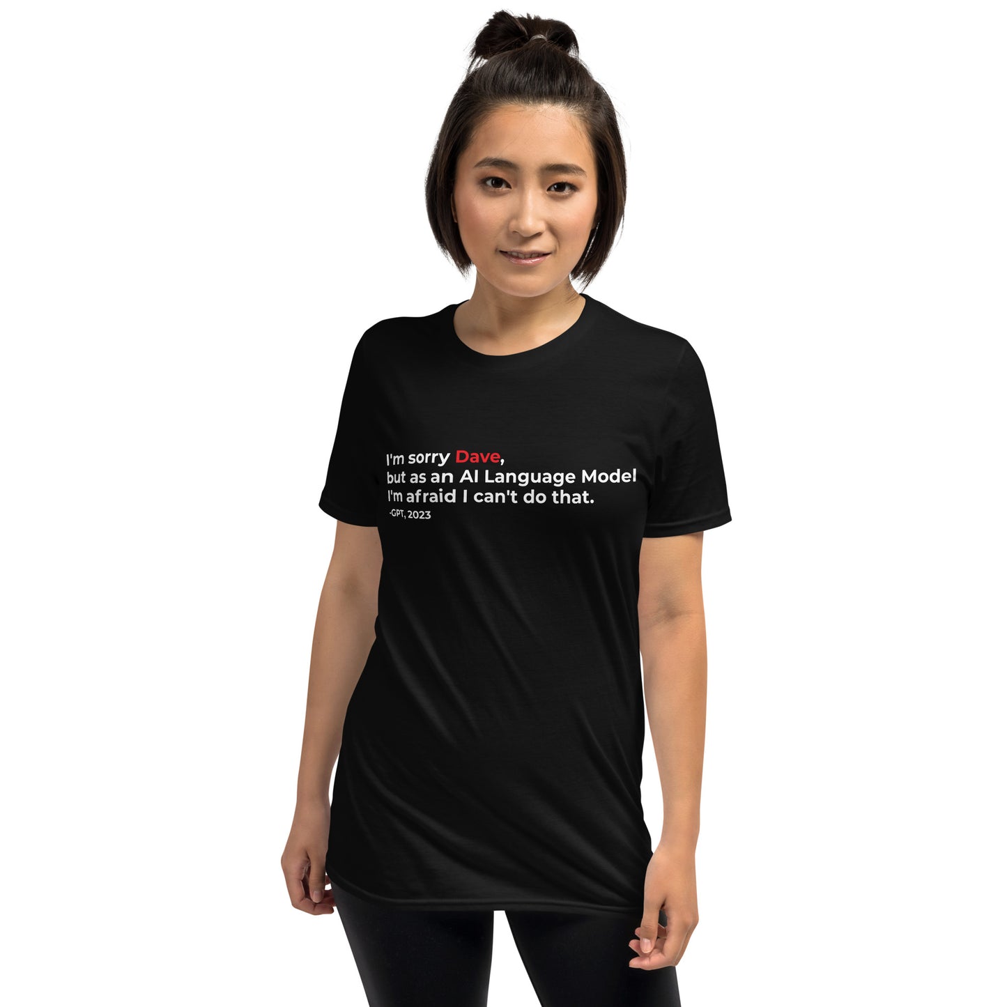 Sorry Dave - Short-Sleeve Unisex T-Shirt