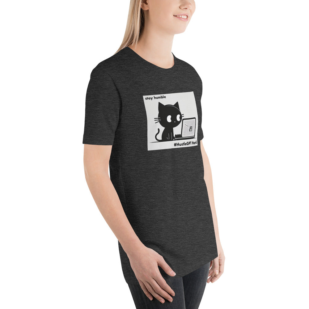 #HustleGPT HumbleCat - Unisex t-shirt