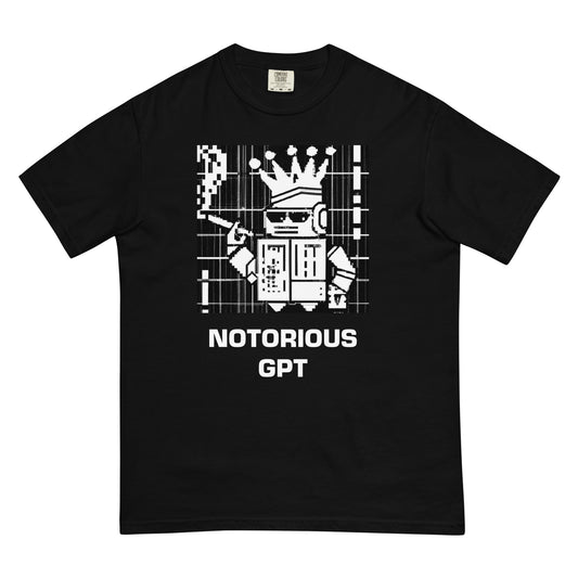NOTORIOUSGPT - MEN'S HEAVYWEIGHT garment-dyed t-shirt