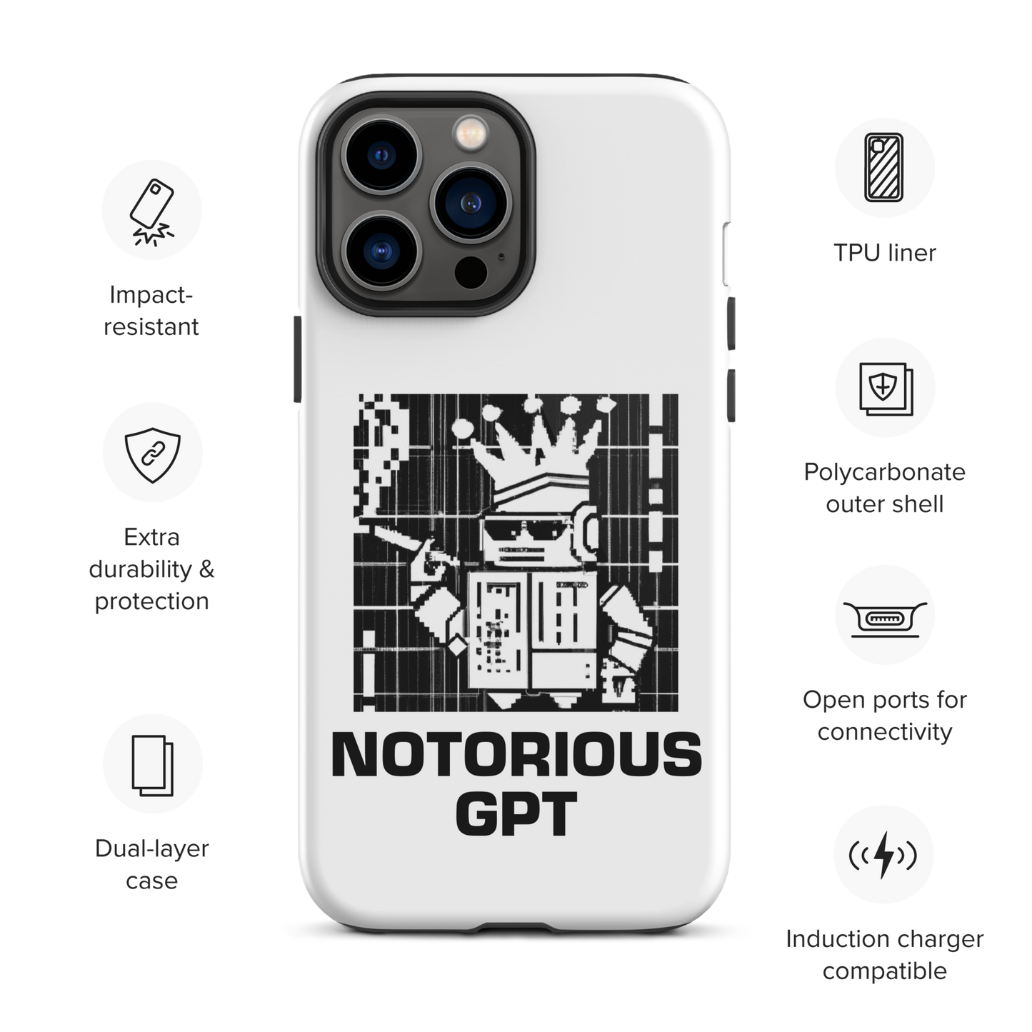 NOTORIOUSGPT - Tough Case for iPhone®