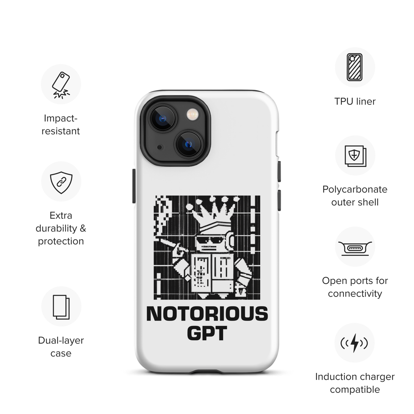 NOTORIOUSGPT - Tough Case for iPhone®